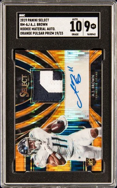 2019 Panini Select Material #no-number card image