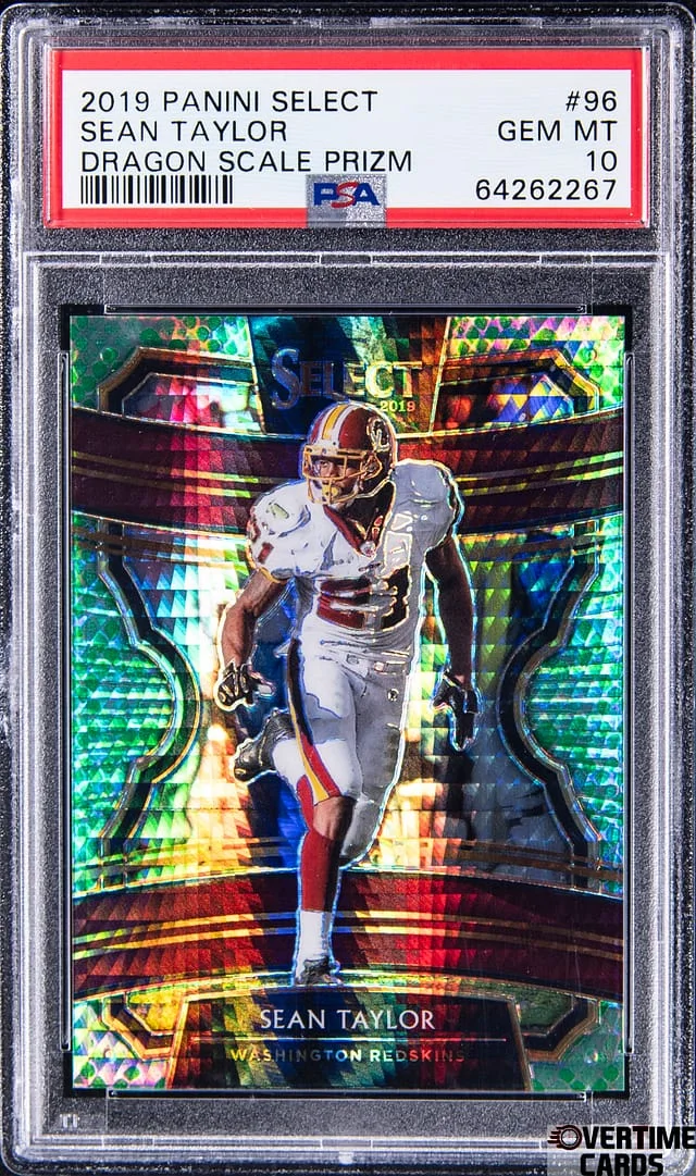 2019 Panini Select Sean Taylor Dragon Scale #96 card image