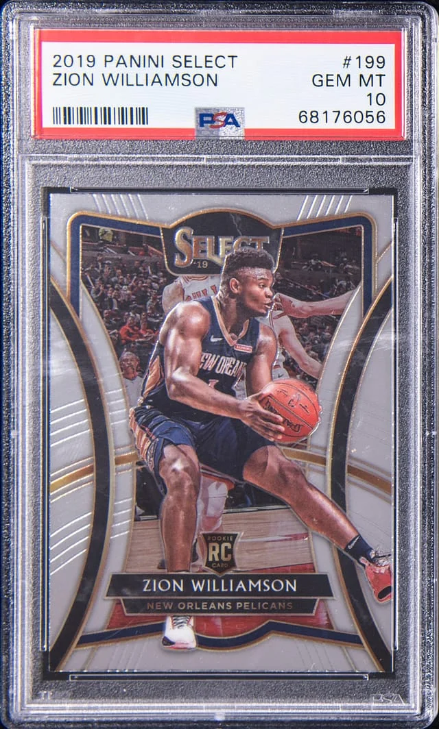 2019 Panini Select Zion Williamson #199 card image