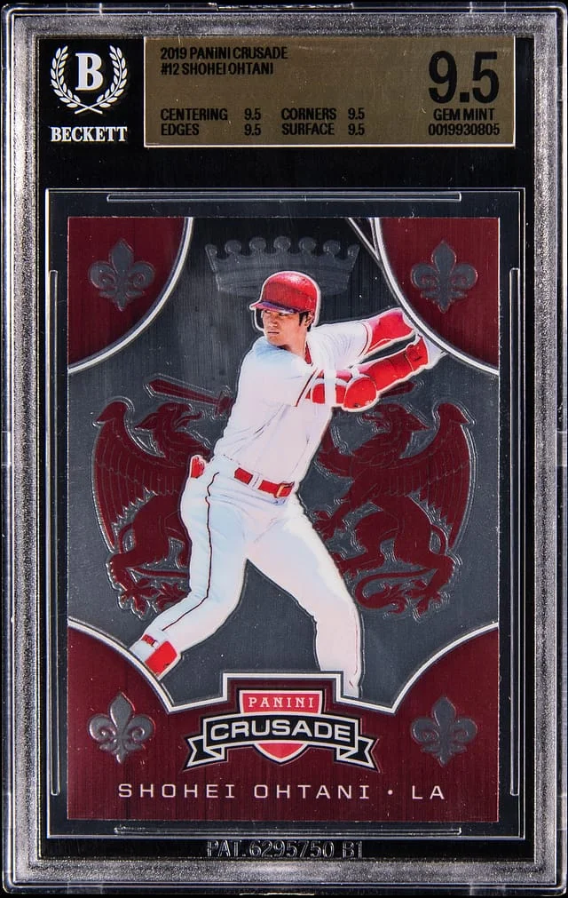 2019 Panini Shohei Ohtani Crusade #12 card image