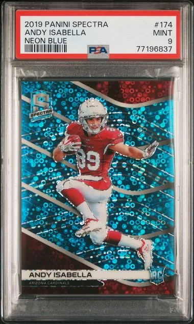 2019 Panini Spectra Andy Isabella #174 card image