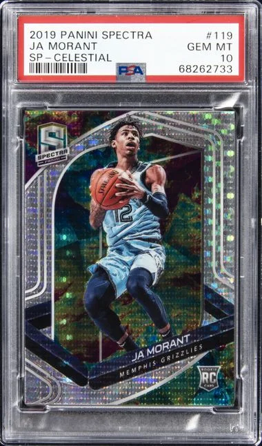 2019 Panini Spectra Ja Morant Sp-Celestial #119 card image