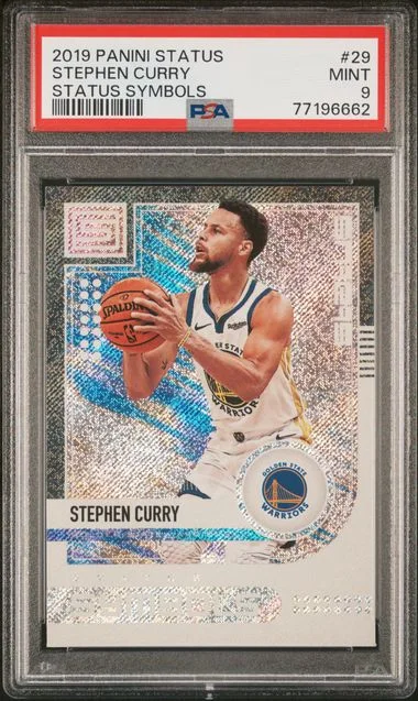 2019 Panini Stephen Curry Status Status Symbols #29 card image