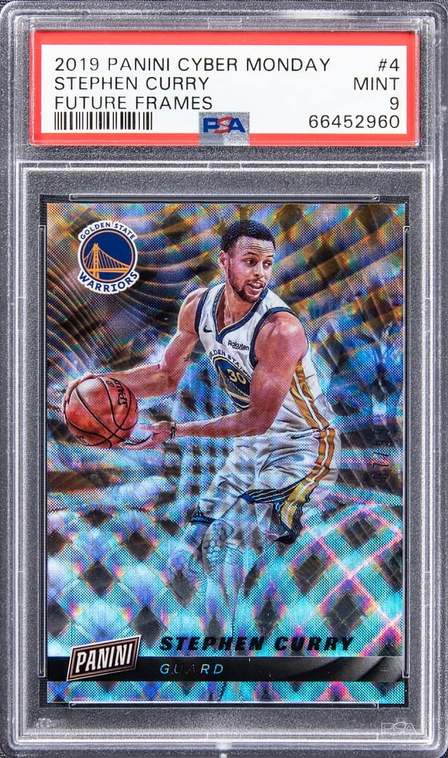 2019 Panini Stephen Curry Cyber Monday Future Frames #4 card image