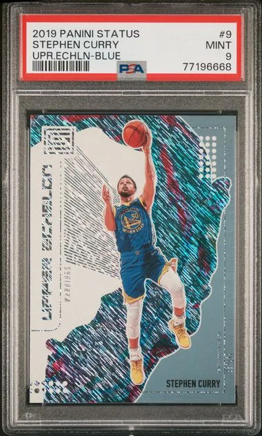 2019 Panini Stephen Curry Status Upper Echelon #9 card image