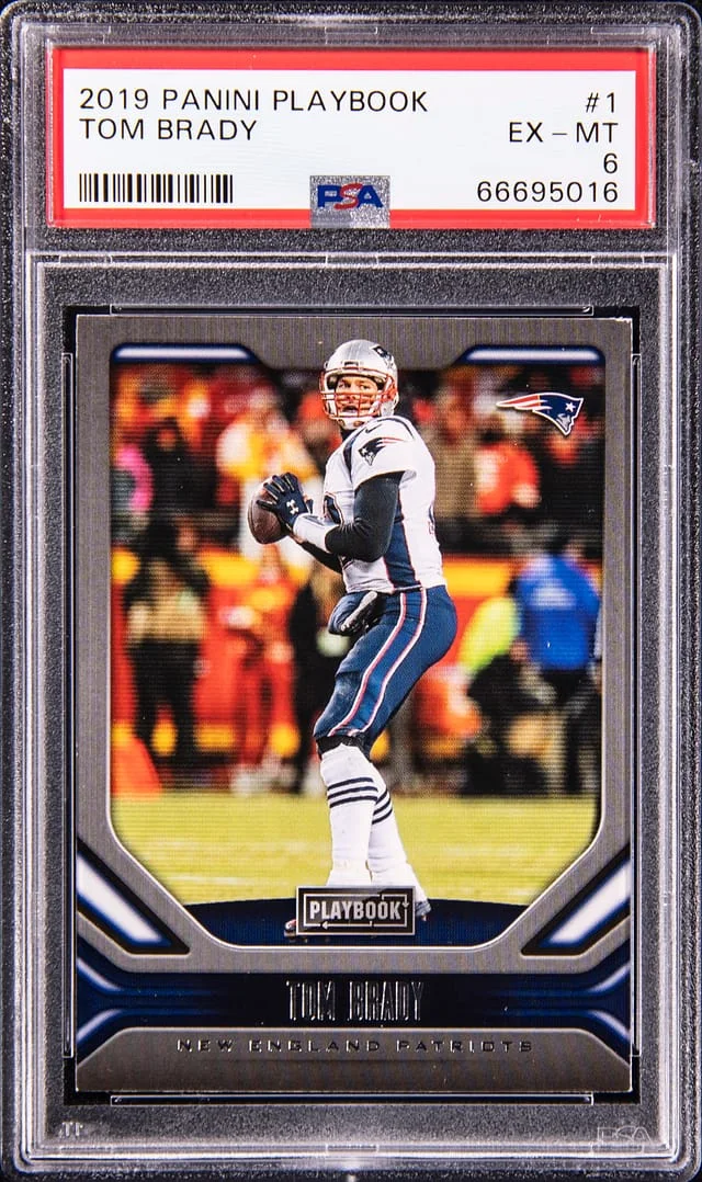 2019 Panini Tom Brady National VIP #1 card image