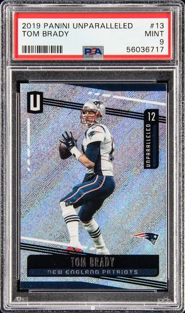 2019 Panini Tom Brady Unparalleled #13 card image