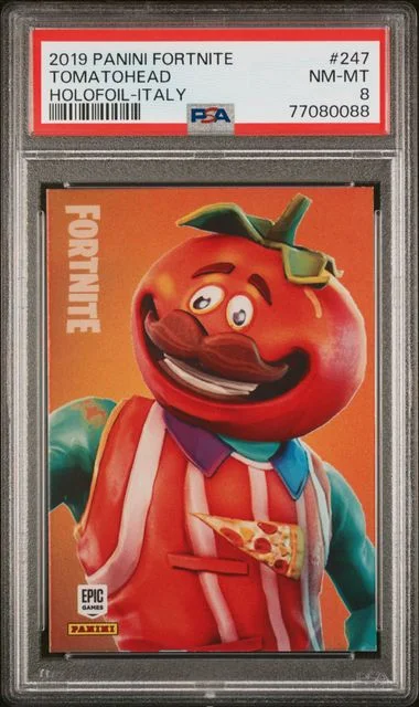2019 Panini Tomatohead Fortnite Holofoil-Italy #247 card image