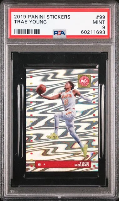 2019 Panini Trae Young Stickers #99 card image