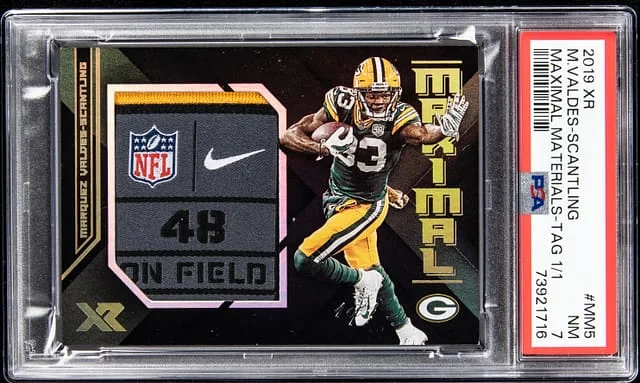 2019 Panini XR Maximal Materials Laundry #no-number card image