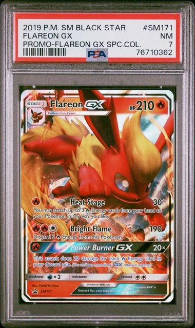 2019 Pokemon Sm Black Star Promo Flareon Gx Special Collection Flareon Gx #Sm171 card image