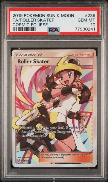 2019 Pokemon Sun & Moon Cosmic Eclipse Full Art/Roller Skater #235 card image