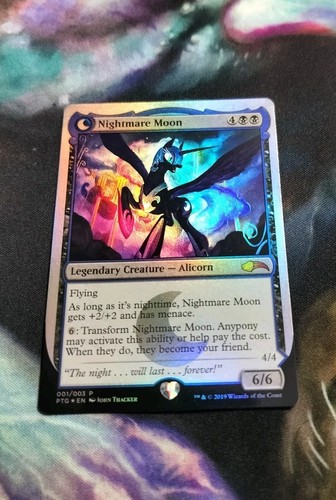 2019 Ponies: The Galloping Nightmare Moon // Princess Luna mythic #1 unlisted card image