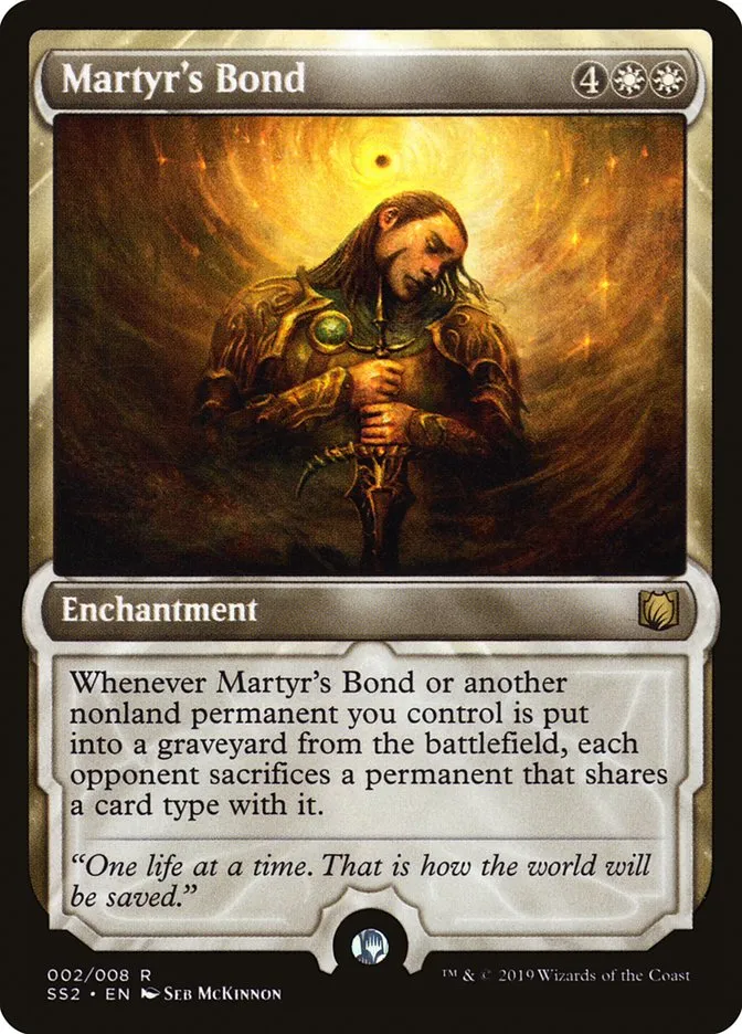 2019 Signature Spellbook: Gideon Martyr's Bond rare #2 unlisted card image