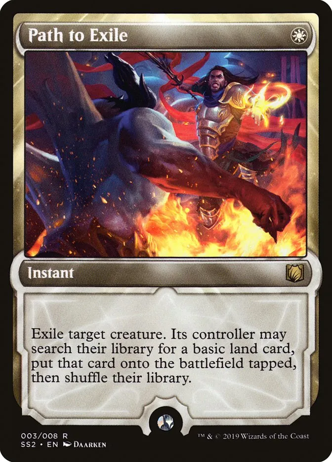 2019 Signature Spellbook: Gideon Path to Exile rare #3 unlisted card image