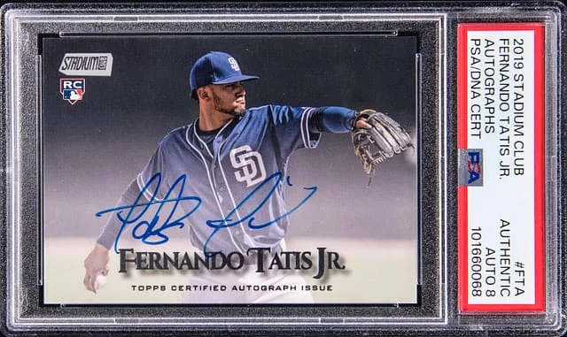 2019 Stadium Club Fernando Tatis Jr. Autograph #FTA card image