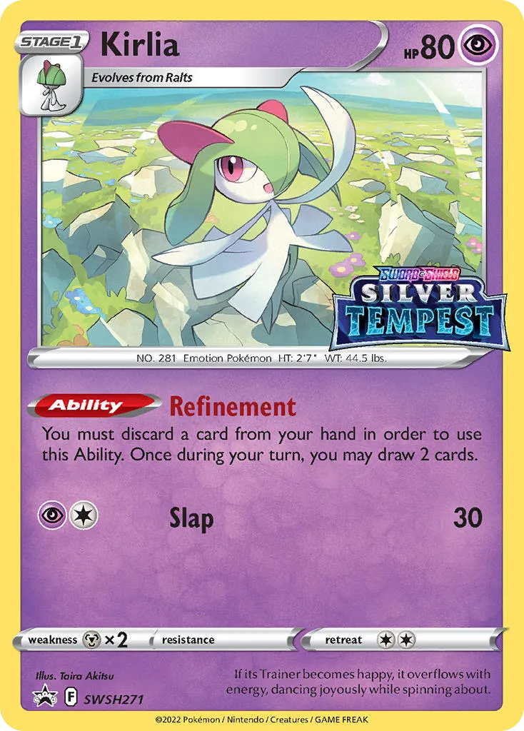 2019 SWSH Black Star Promos Kirlia #SWSH271 card image