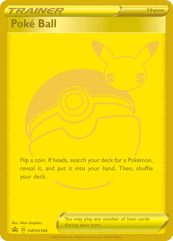 2019 SWSH Black Star Promos Poké Ball #SWSH146 card image
