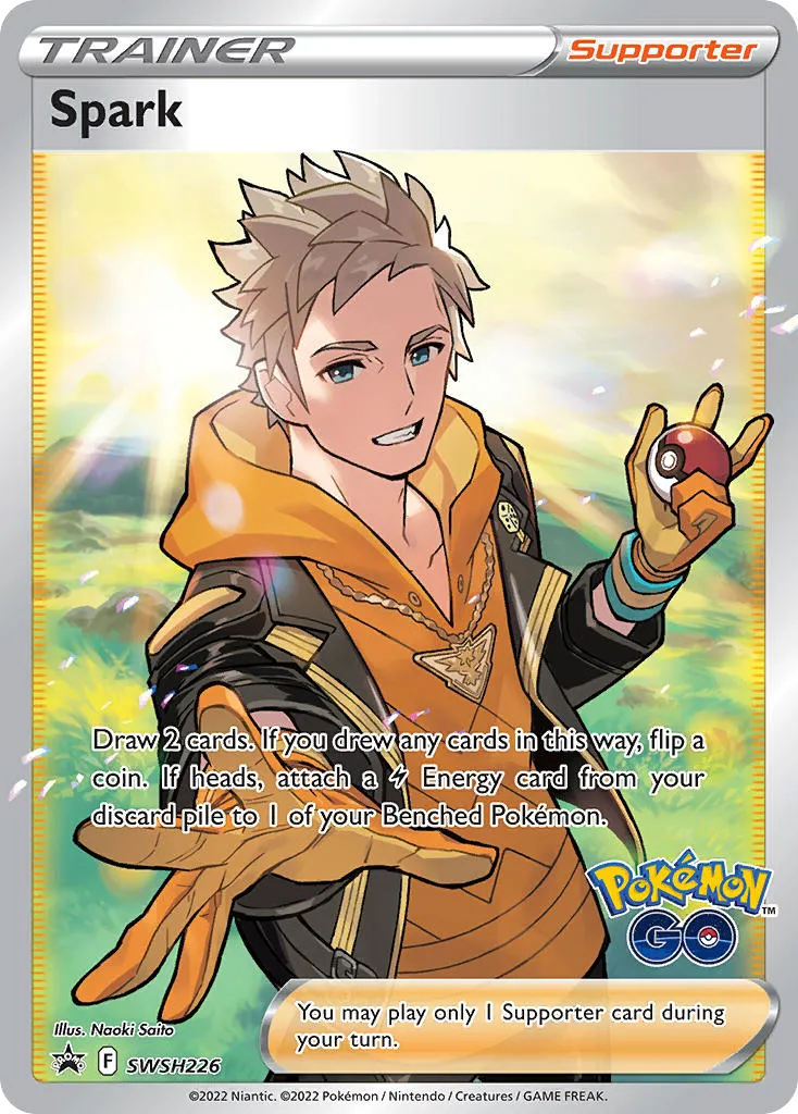 2019 SWSH Black Star Promos Spark #SWSH226 card image