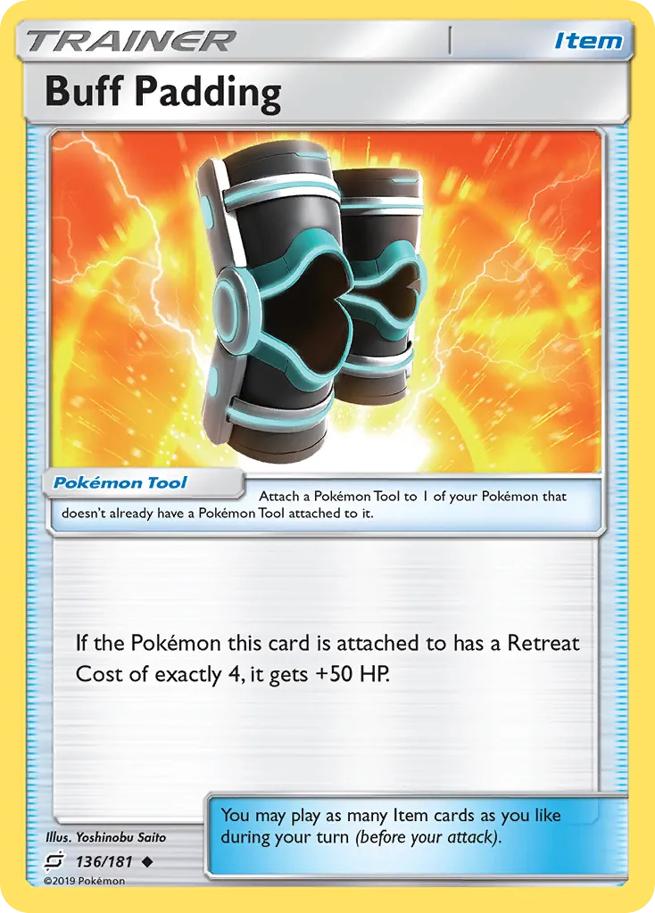 2019 Team Up Buff Padding Uncommon #136/181 Uncommon card image