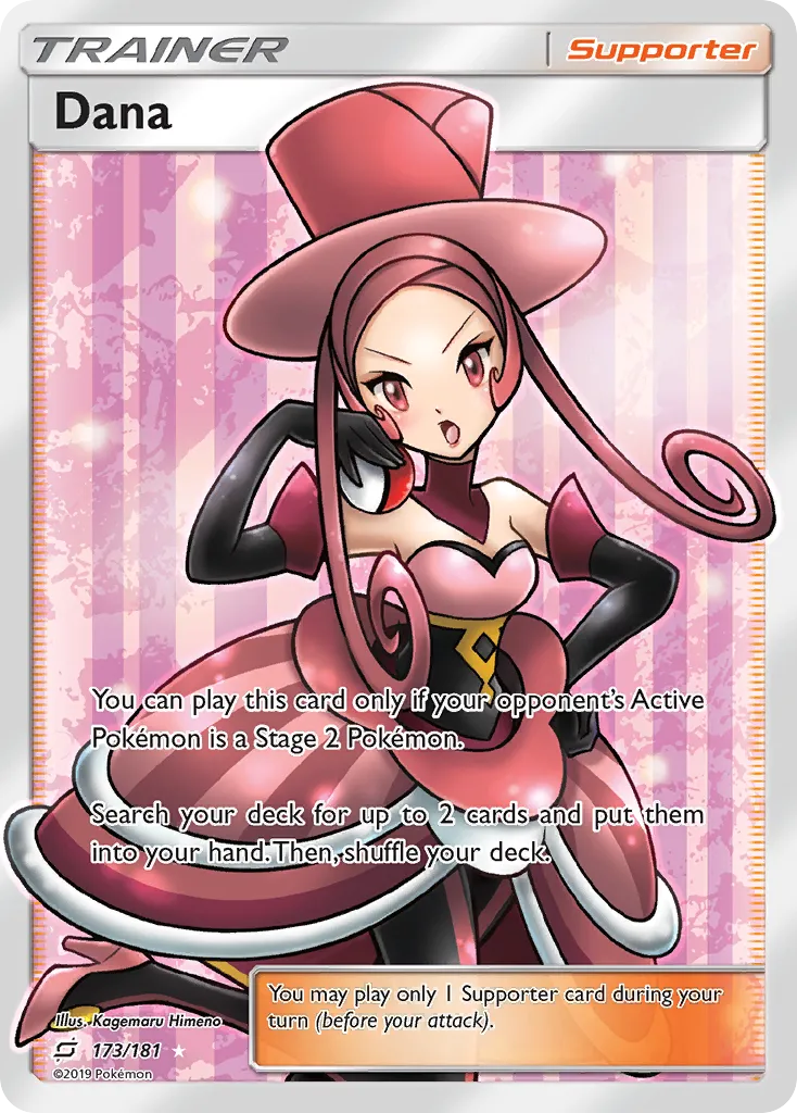 2019 Team Up Dana #173/181 Rare Ultra card image