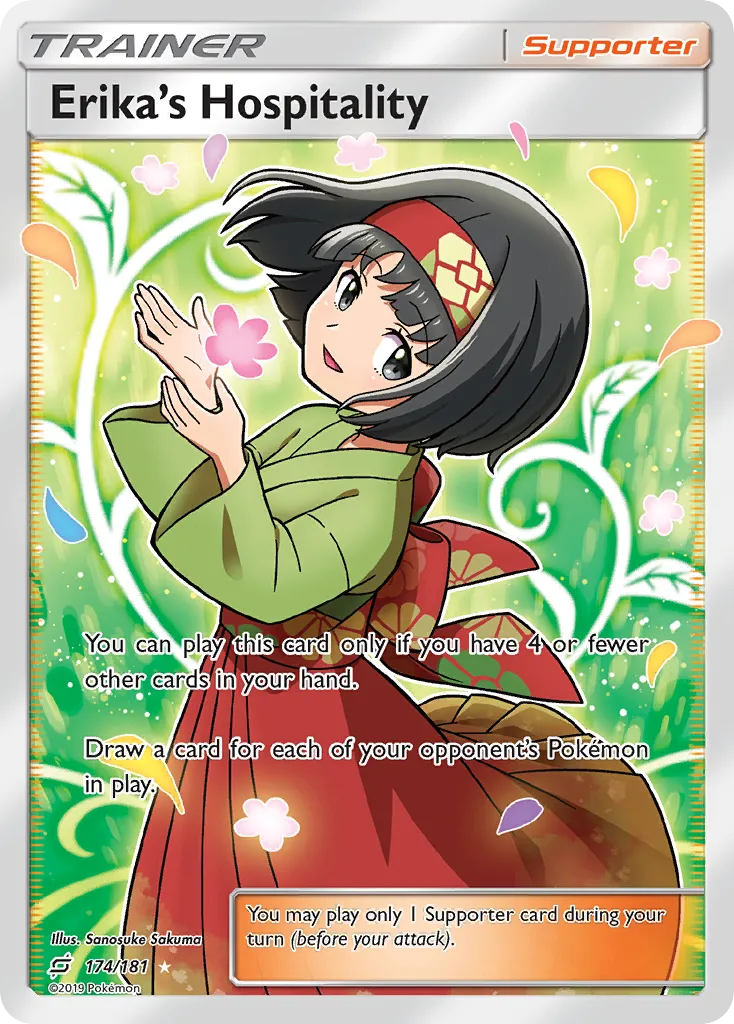 2019 Team Up Erika's Hospitality #140/181 Rare Holo card image