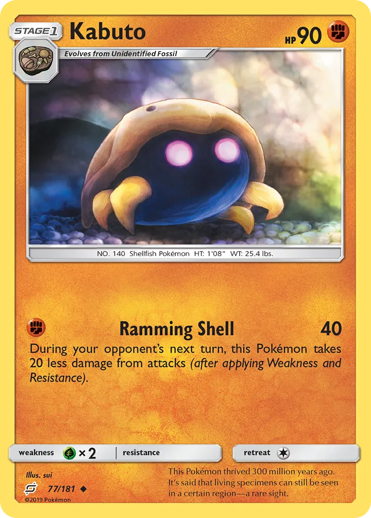 2019 Team Up Kabuto Uncommon #077/181 Uncommon card image