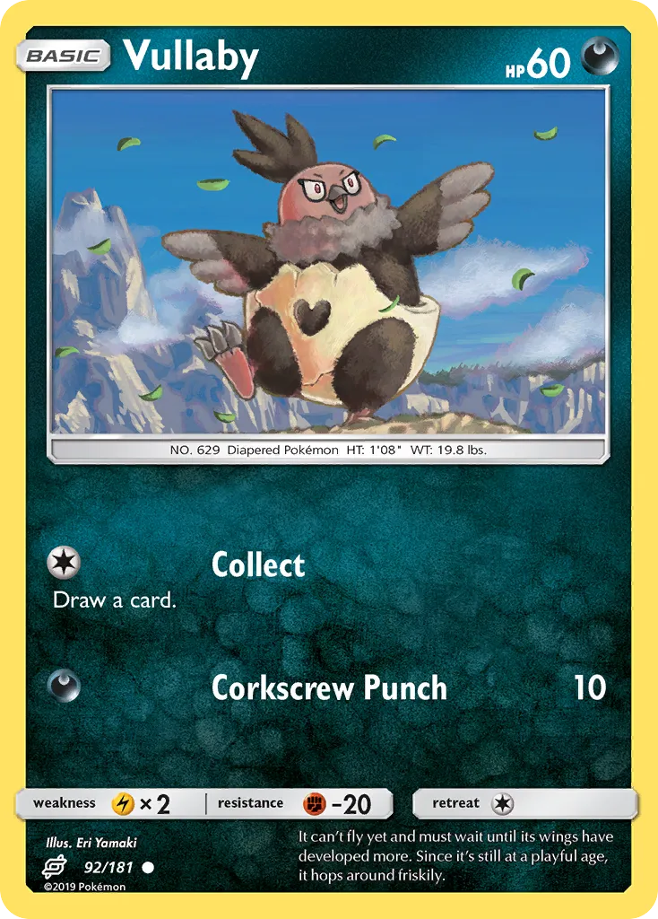 2019 Team Up Vullaby Common #092/181 Common card image