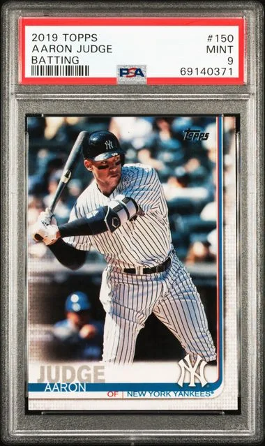 2019 Topps Aaron Judge Batting #150 card image