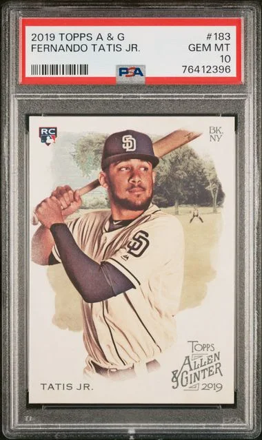 2019 Topps Allen & Ginter Fernando Tatis Jr. #183 card image