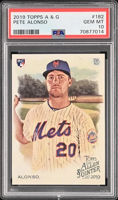 2019 Topps Allen & Ginter Pete Alonso #182 card image