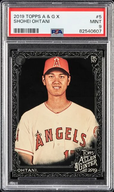 2019 Topps Allen & Ginter Shohei Ohtani Mini #5 card image