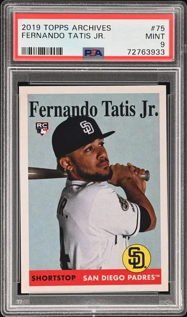 2019 Topps Archives Fernando Tatis Jr. #75 card image