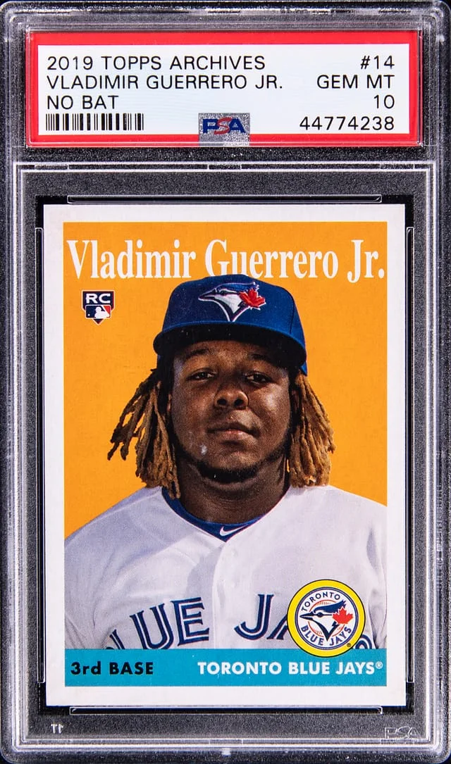 2019 Topps Archives Vladimir Guerrero Jr., No Bat #14 card image