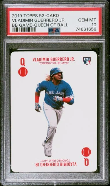 2019 Topps Baseball Game Queen Of Ball Vladimir Guerrero Jr. #52-Card card image