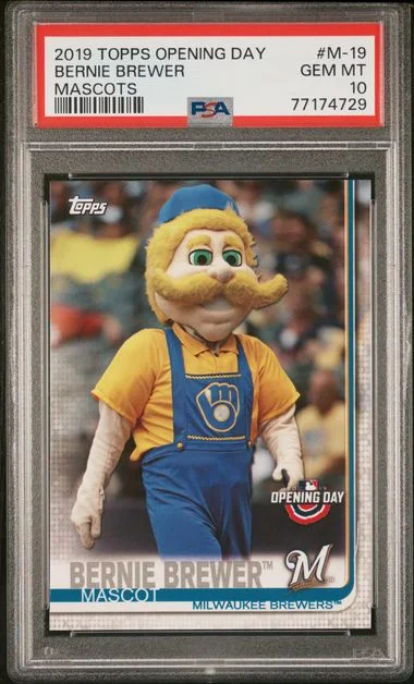 2019 Topps Bernie Brewer Opening Day Mascots #M-19 card image