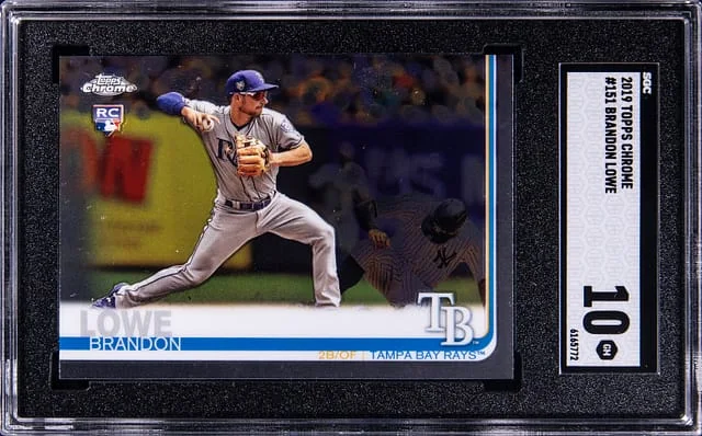 2019 Topps Chrome Brandon Lowe #151 card image