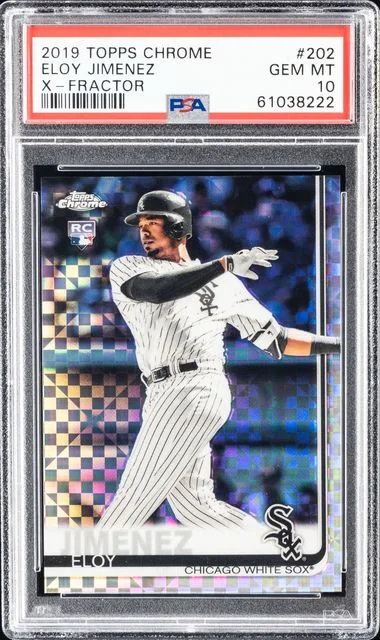 2019 Topps Chrome Eloy Jimenez #202 card image