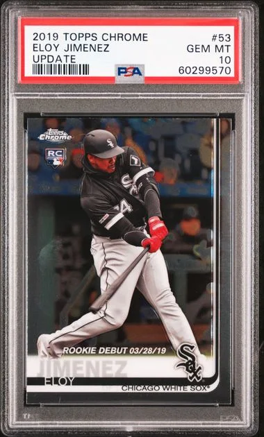 2019 Topps Chrome Eloy Jimenez #53 card image
