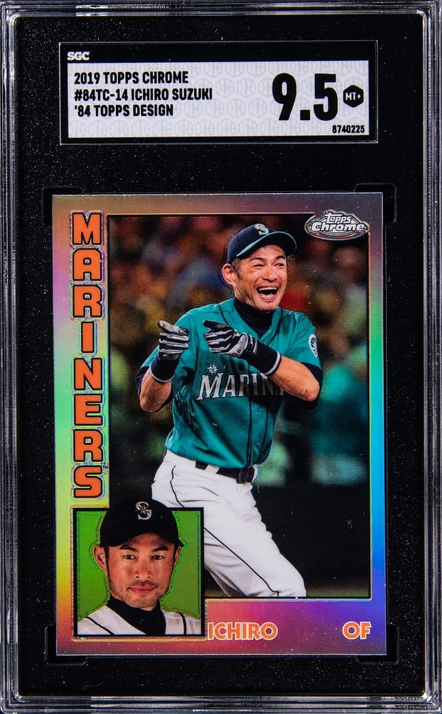 2019 Topps Chrome Ichiro 84 Topps Design #84TC-14 card image