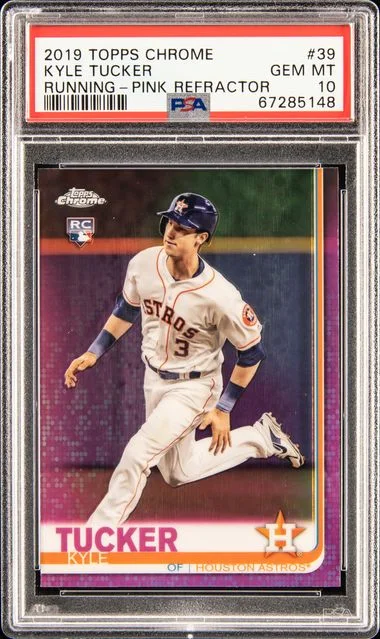 2019 Topps Chrome Kyle Tucker #39 card image