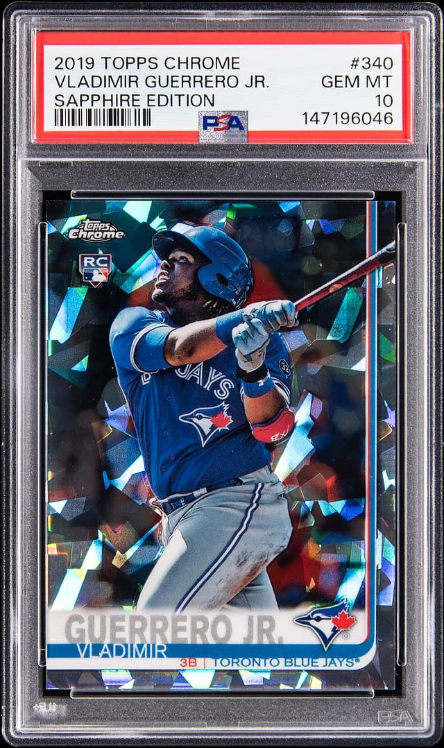 2019 Topps Chrome Sapphire Edition Vladimir Guerrero Jr. #340 card image