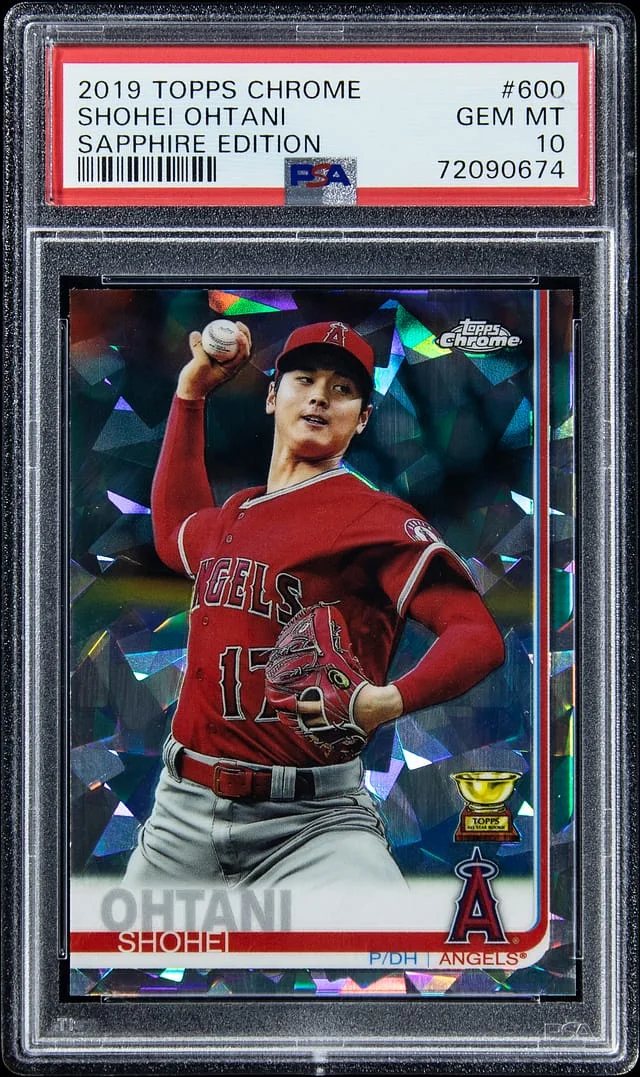 2019 Topps Chrome Shohei Ohtani #600 card image