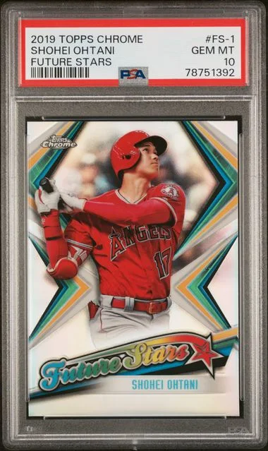 2019 Topps Chrome Shohei Ohtani Future Stars #Fs-1 card image