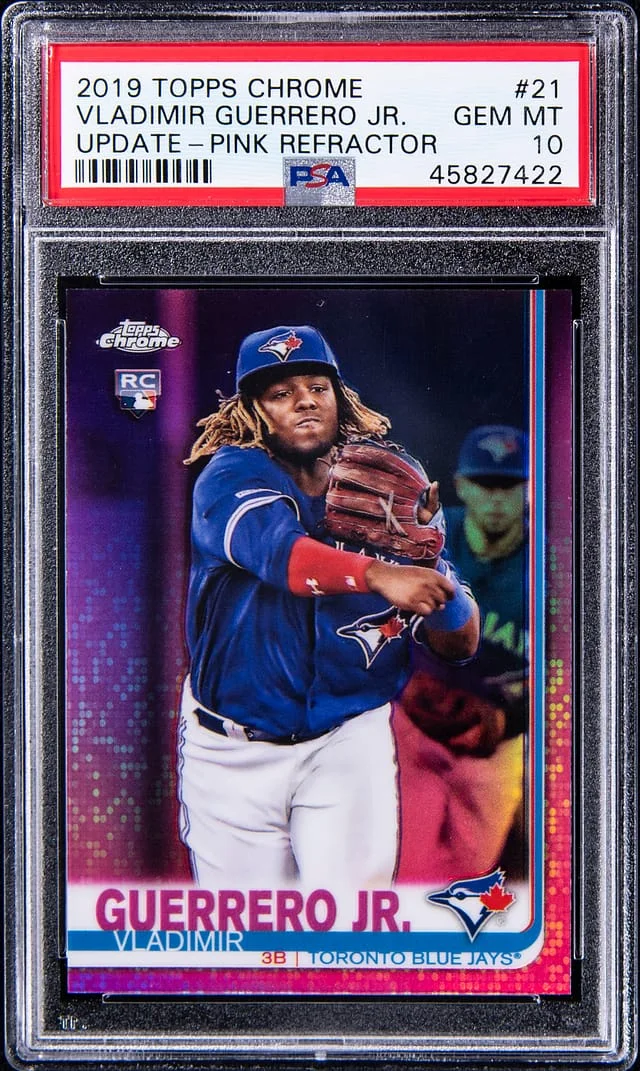 2019 Topps Chrome Update Vladimir Guerrero Jr. #21 card image