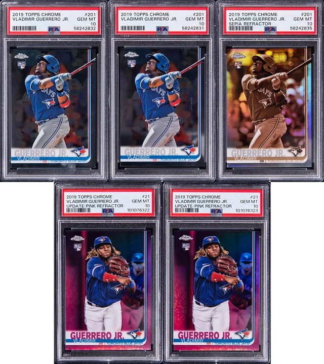 2019 Topps Chrome Vladimir Guerrero Jr. #no-number card image
