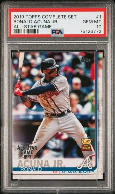 2019 Topps Complete Set Ronald Acuna Jr. All-Star Game #1 card image