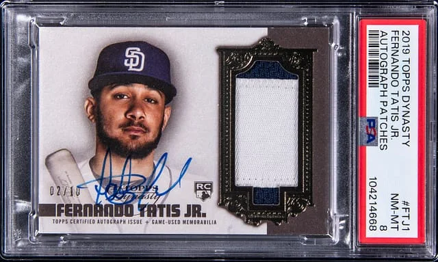 2019 Topps Dynasty Fernando Tatis Jr. Autographed Patches #DAP-FTJ1 card image
