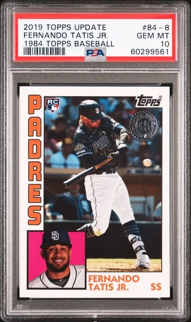 2019 Topps Fernando Tatis Jr. 1984 Topps Baseball #84-8 card image