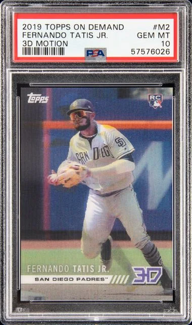 2019 Topps Fernando Tatis Jr. On Demand 3D Motion #M2 card image